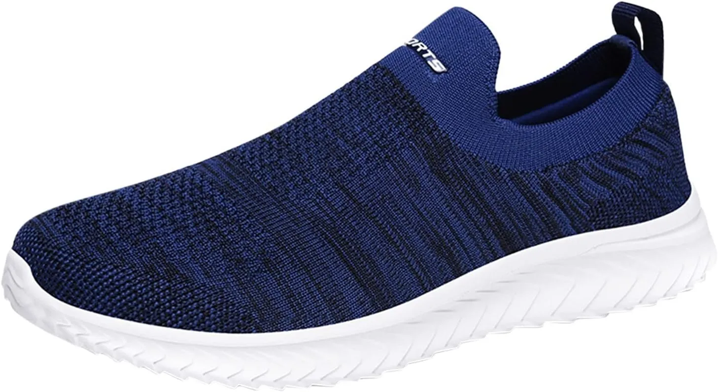 Women's Athletic Walking Shoes Slip On Casual Mesh Womens Tennis Shoes Fashion Black Casual Shoes Women Shoes Sneakers Steel Toe Tennis Shoe White Loafers