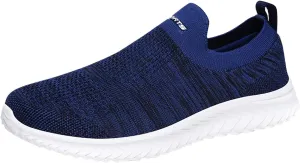Women's Athletic Walking Shoes Slip On Casual Mesh Womens Tennis Shoes Fashion Black Casual Shoes Women Shoes Sneakers Steel Toe Tennis Shoe White Loafers