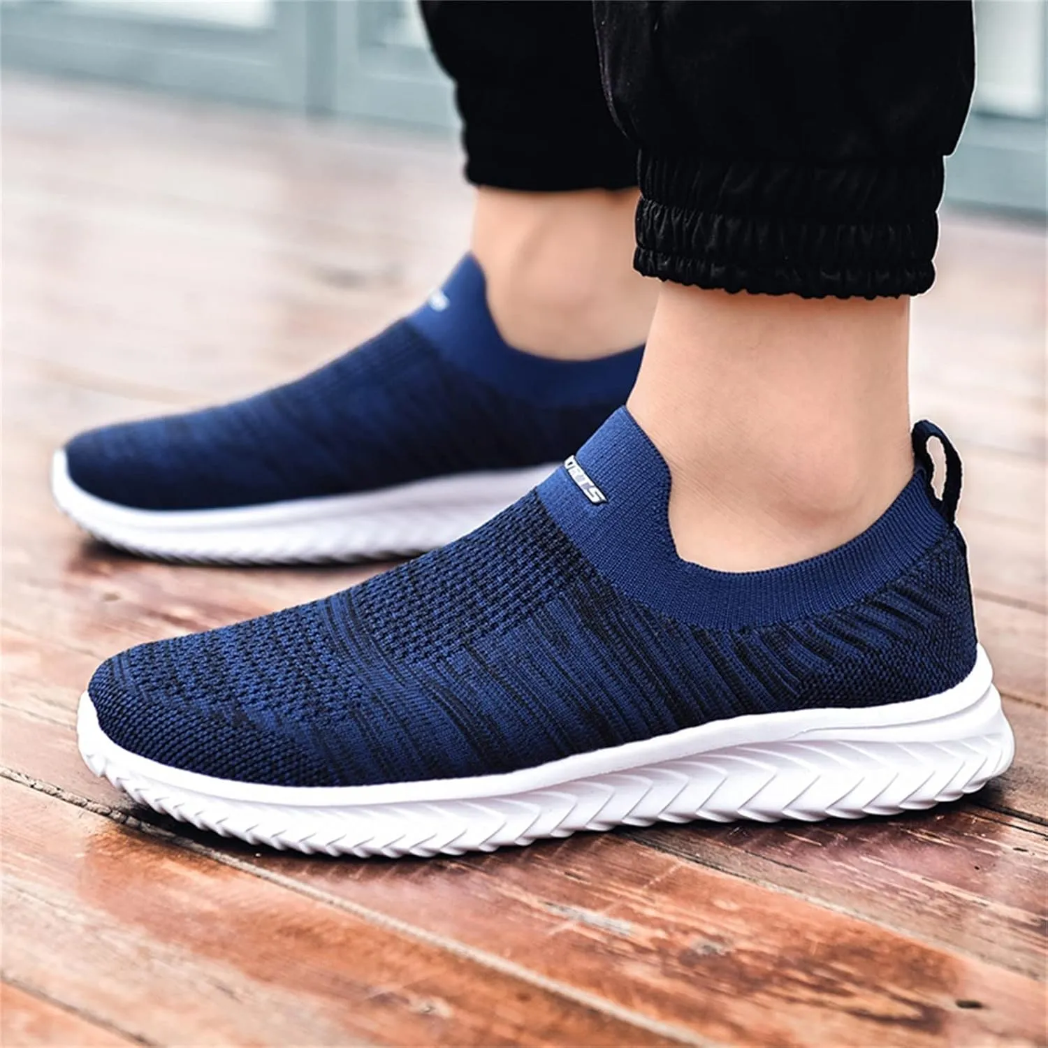 Women's Athletic Walking Shoes Slip On Casual Mesh Womens Tennis Shoes Fashion Black Casual Shoes Women Shoes Sneakers Steel Toe Tennis Shoe White Loafers
