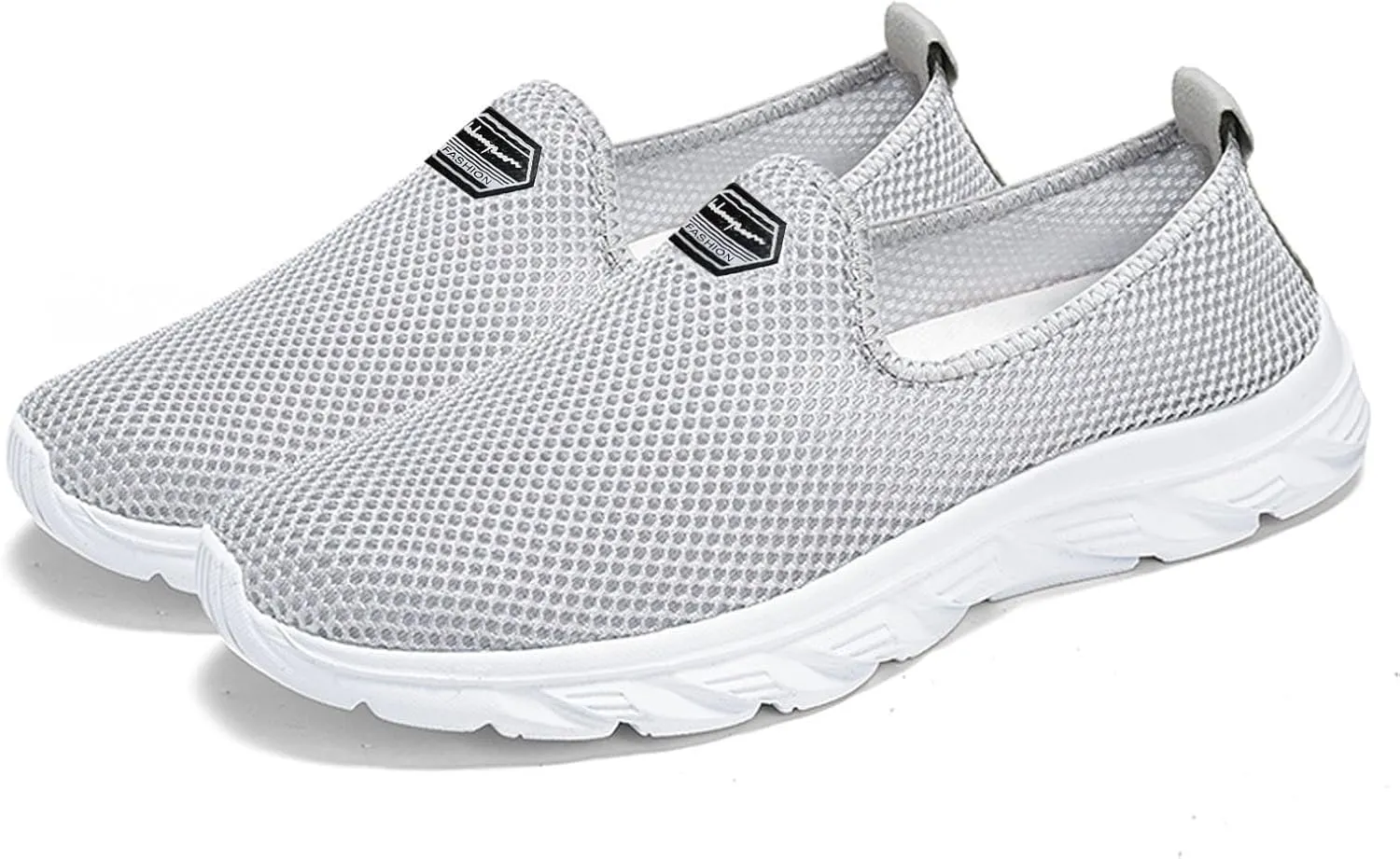 Women's Canvas Casual Shoes Dating Platform Slip-On High Top Sneakers Men's Road Running Shoes Loafer Platform Shoes for Women White Walking Sneakers for Women