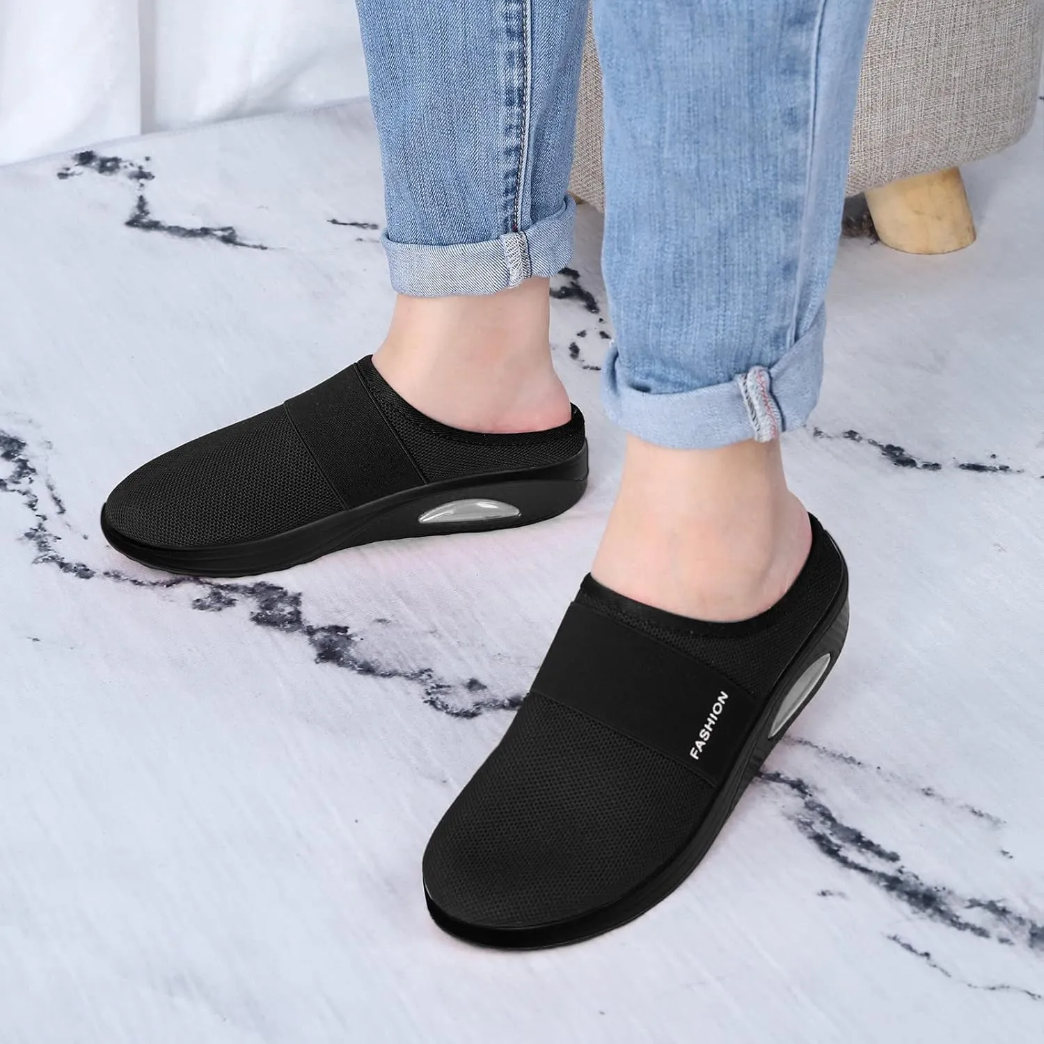 Women's Canvas Casual Shoes Dating Platform Slip-On High Top Sneakers Womens Work Shoes Business Casual Flat Loafers for Women Platform Sneakers