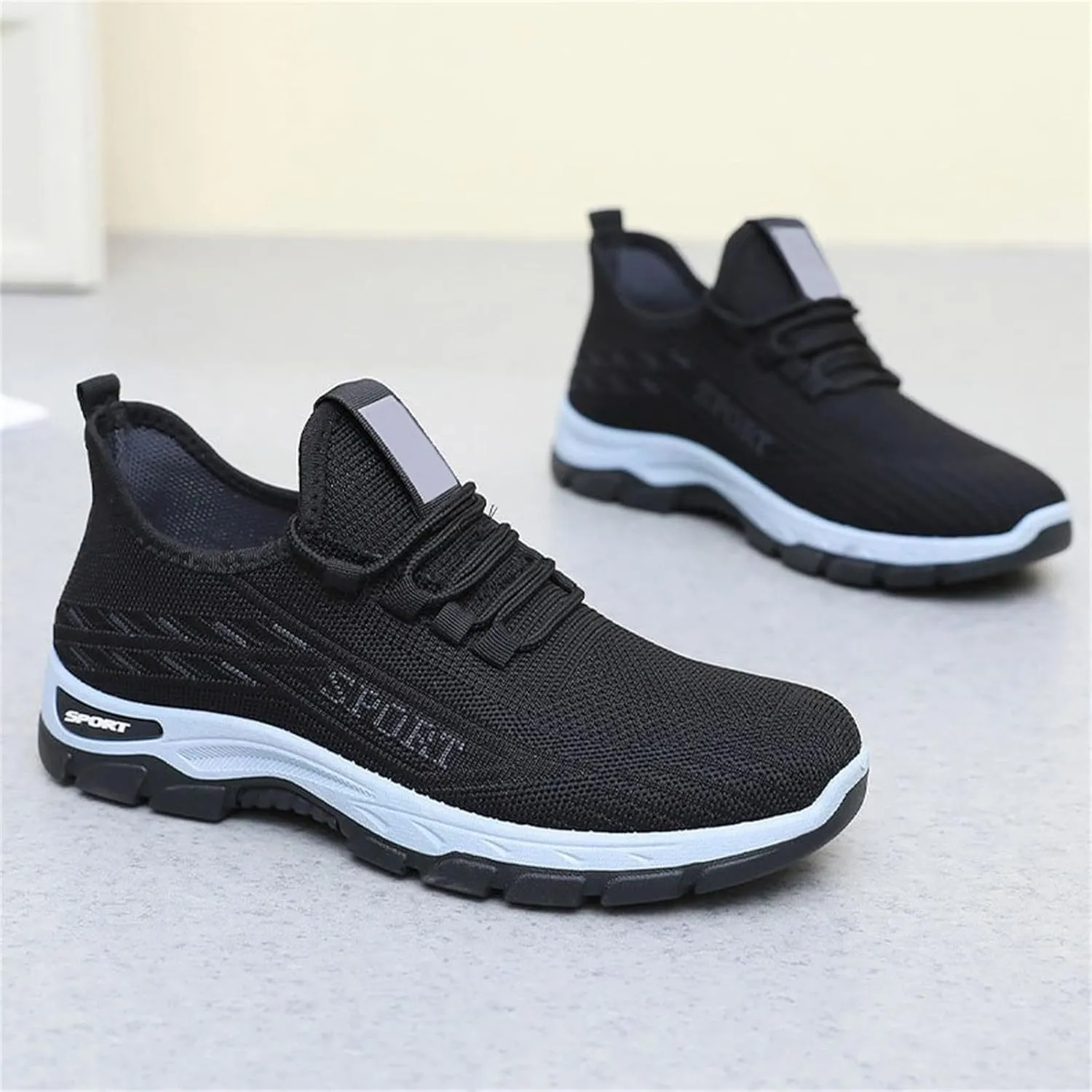 Women's Casual Orthopedic Sneakers Lightweight Breathable Mesh Walking Shoes Summer Comfortable Soft Sole Slip On Sneakers Athletic Workout Sports Tennis Shoes with Arch Support
