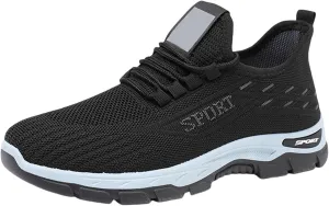 Women's Casual Orthopedic Sneakers Lightweight Breathable Mesh Walking Shoes Summer Comfortable Soft Sole Slip On Sneakers Athletic Workout Sports Tennis Shoes with Arch Support