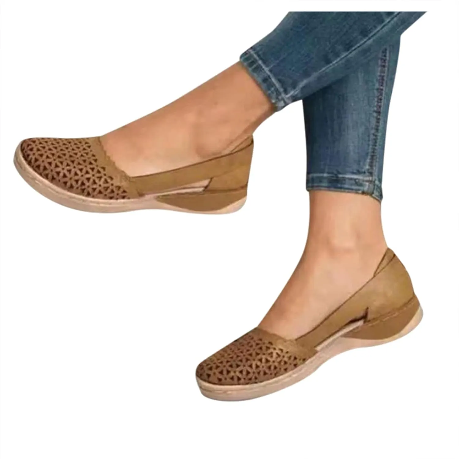 Womens Dressy Casual Walking Shoes Casual Boat Loafers Shoes for Women Women's Loafers Fashion Comfortable Flats