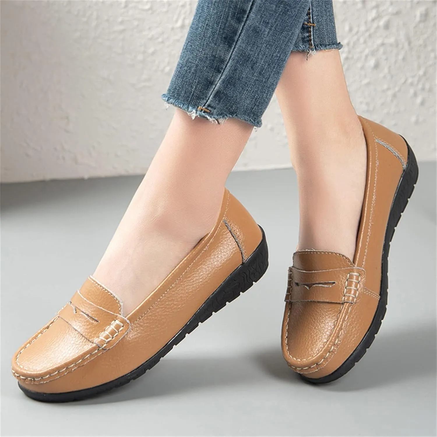 Womens Dressy Casual Walking Shoes Comfortable & Lightweight Loafers Women's Loafers Fashion Comfortable Flats
