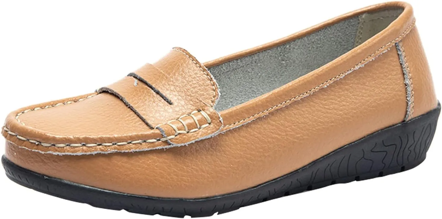 Womens Dressy Casual Walking Shoes Comfortable & Lightweight Loafers Women's Loafers Fashion Comfortable Flats
