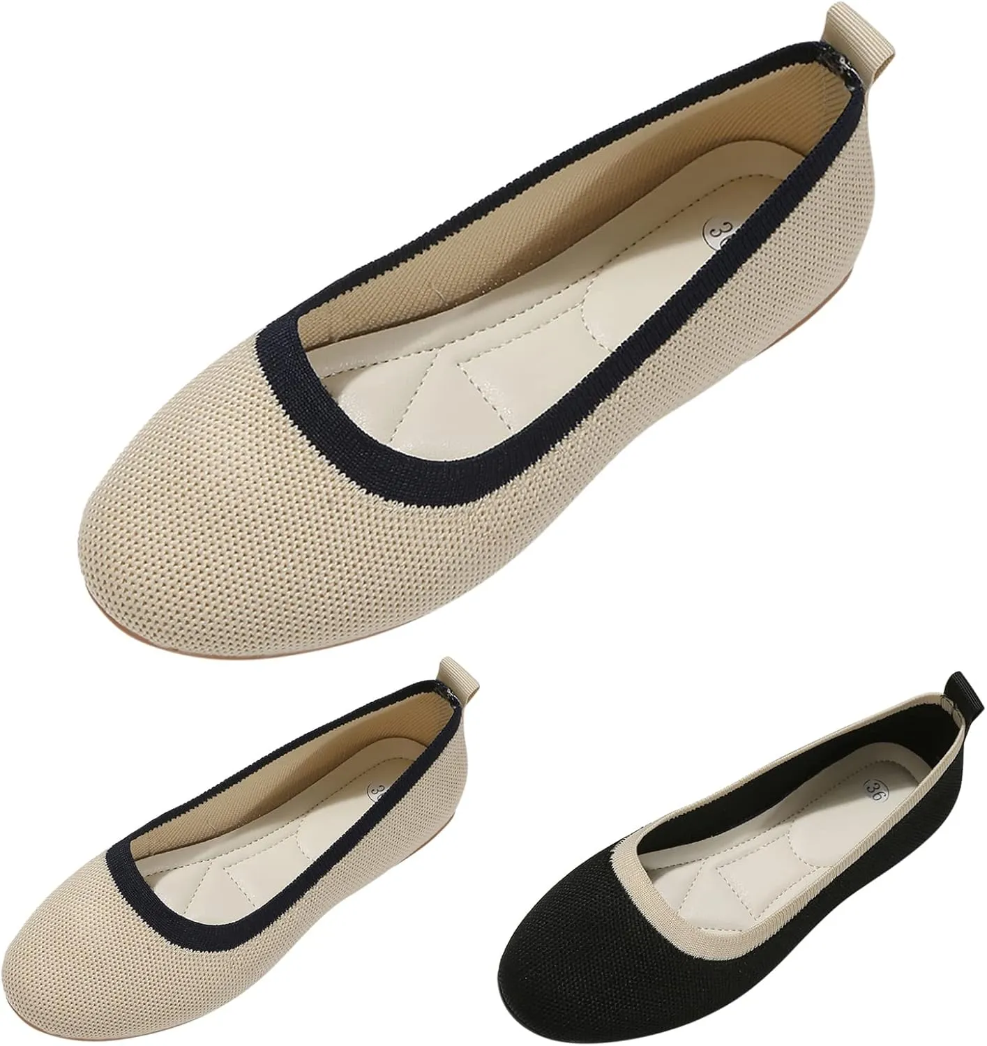 Womens Dressy Casual Walking Shoes Lightweight Walking Flats Women's Loafers Fashion Comfortable Flats