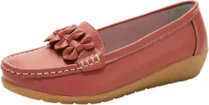 Womens Dressy Casual Walking Shoes Loafers Sneakers for Daily Walking Square Toe Comfortable Office Work Shoes
