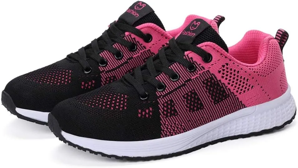 Women's Fashion Sneaker Lace Up Low Top Comfortable Walking Shoes Women Tennis Shoes Clearance Women's Navy Loafers High Top Platform Sneakers for Women