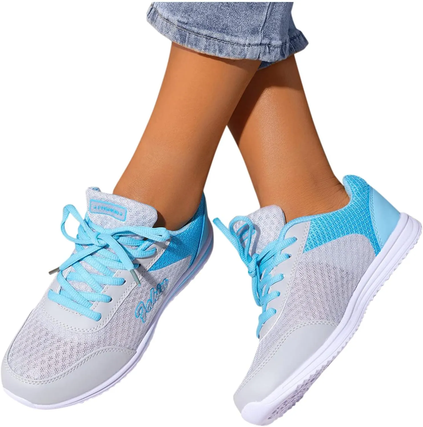 Women's Fashion Sneaker Mesh Slip On Black Non Slip Shoes for Women Comfortable Women Shoes Casual Walking Loafers Women Comfort Women Casual Sneakers