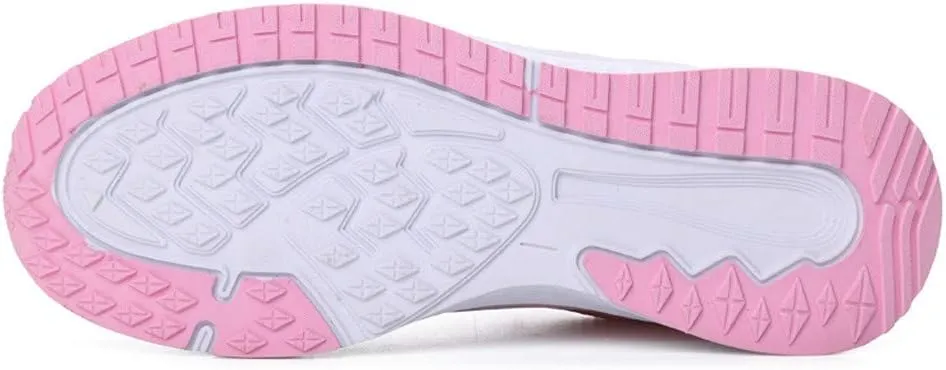 Women's Fashion Sneaker Non Slip Breathable Lightweight Comfortable Lace Up Running Shoes Mens Womens Loafer Shoes Black Platform Sneakers for Women