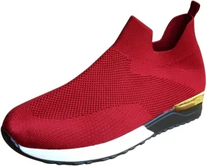 Women's Fashion Sneaker Non Slip Breathable Lightweight Comfortable Lace Up Women's Running Shoes Women Slip On Loafers Dressy Sneakers for Women