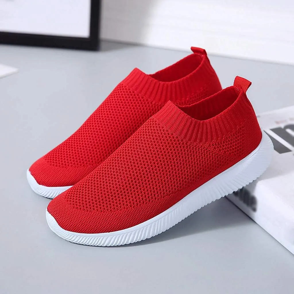Women's Fashion Sneakers Lace Up Breathable Casual Waking Shoes Tennis Shoes Men Woman Loafers Shoes Slip On White Chunky Sneakers for Women