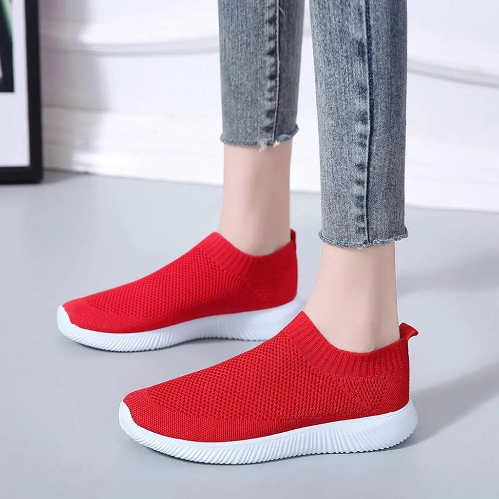 Women's Fashion Sneakers Lace Up Breathable Casual Waking Shoes Tennis Shoes Men Woman Loafers Shoes Slip On White Chunky Sneakers for Women