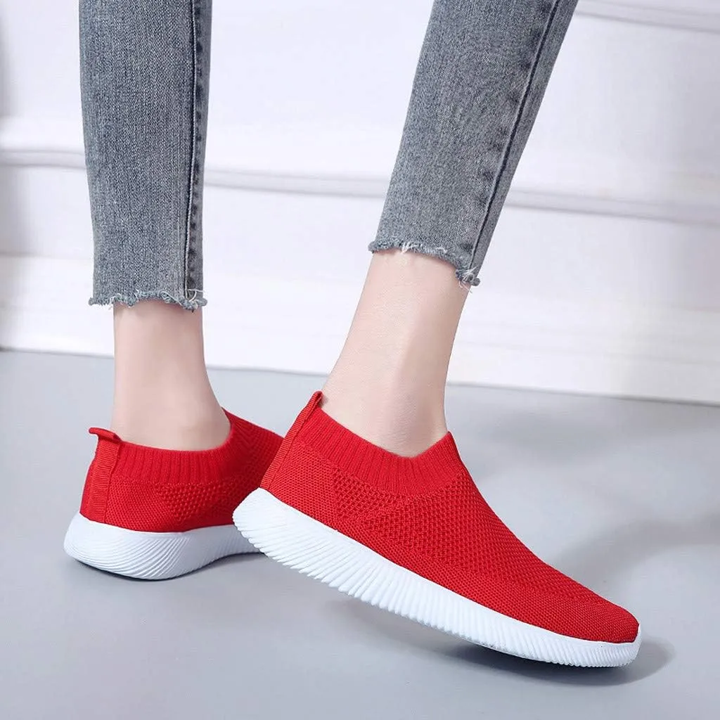 Women's Fashion Sneakers Lace Up Breathable Casual Waking Shoes Tennis Shoes Men Woman Loafers Shoes Slip On White Chunky Sneakers for Women