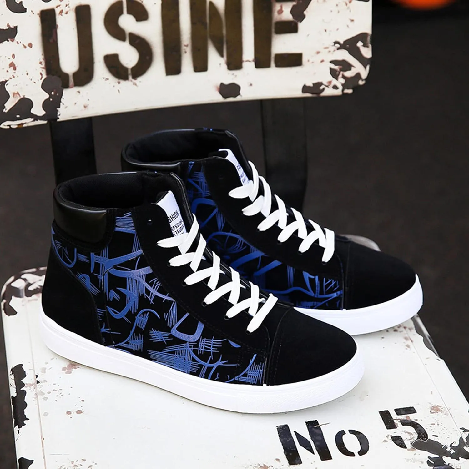 Womens High Tops Sneakers Zapato Antiderrapante para Mujer De Trabajo Black and White Gym Shoes Women Women's Wide Width Slip On Sneakers Zapatos De Trabajo OrtopéDicos para Alivio Del Dolor De Mujer