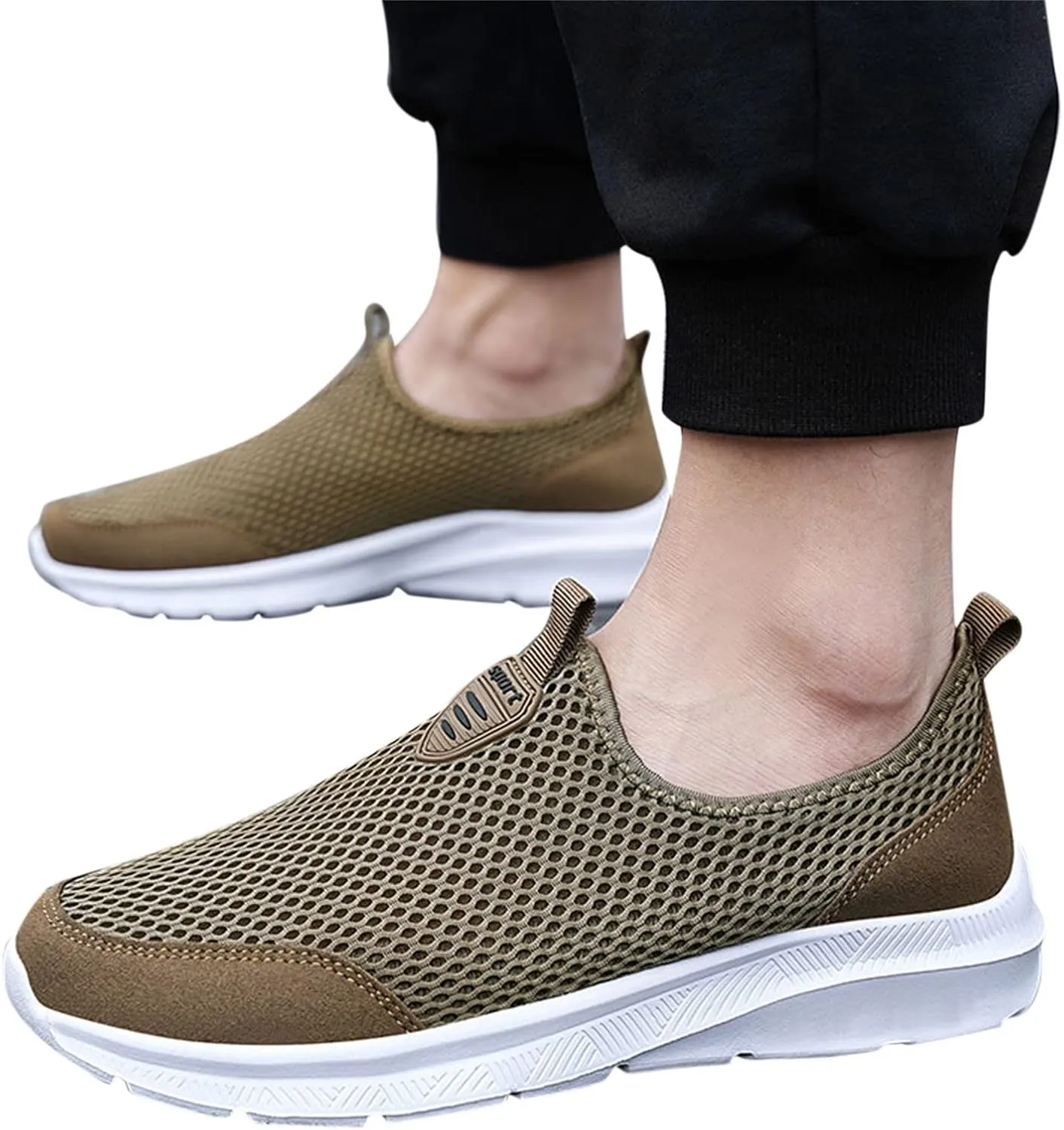 Womens Non Slip Work Shoes Slip On Water Resistant Walking Shoes Women Arch Support Dressy Casual Shoes Chunky Sneakers Red Tennis Shoe Loafers Shoe