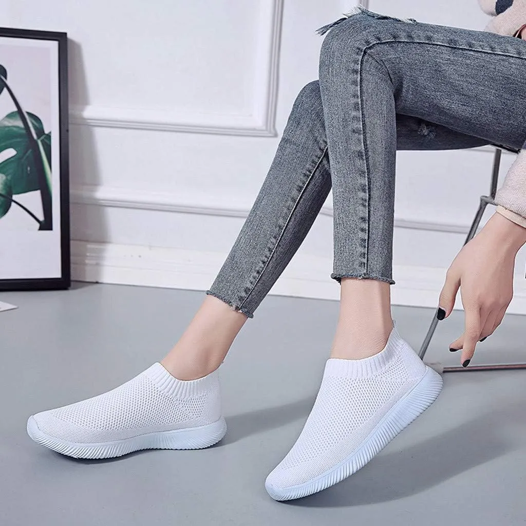 Womens Non Slip Work Shoes Slip On Water Resistant Walking Shoes Women Fashion Women Shoes Casual Women's Fashion Sneakers Steel Toe Tennis Shoe Cross Trainer Shoe