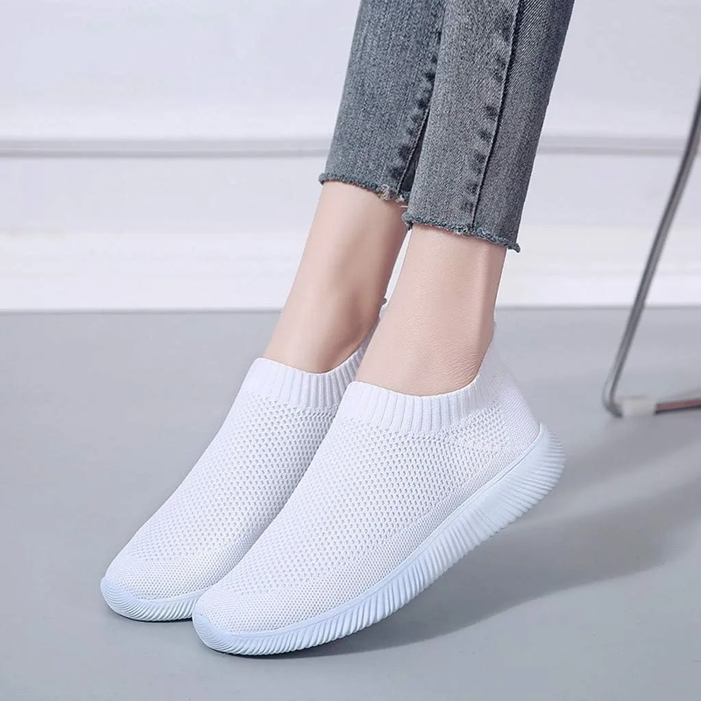 Womens Non Slip Work Shoes Slip On Water Resistant Walking Shoes Women Fashion Women Shoes Casual Women's Fashion Sneakers Steel Toe Tennis Shoe Cross Trainer Shoe