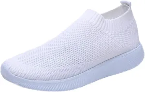 Womens Non Slip Work Shoes Slip On Water Resistant Walking Shoes Women Fashion Women Shoes Casual Women's Fashion Sneakers Steel Toe Tennis Shoe Cross Trainer Shoe