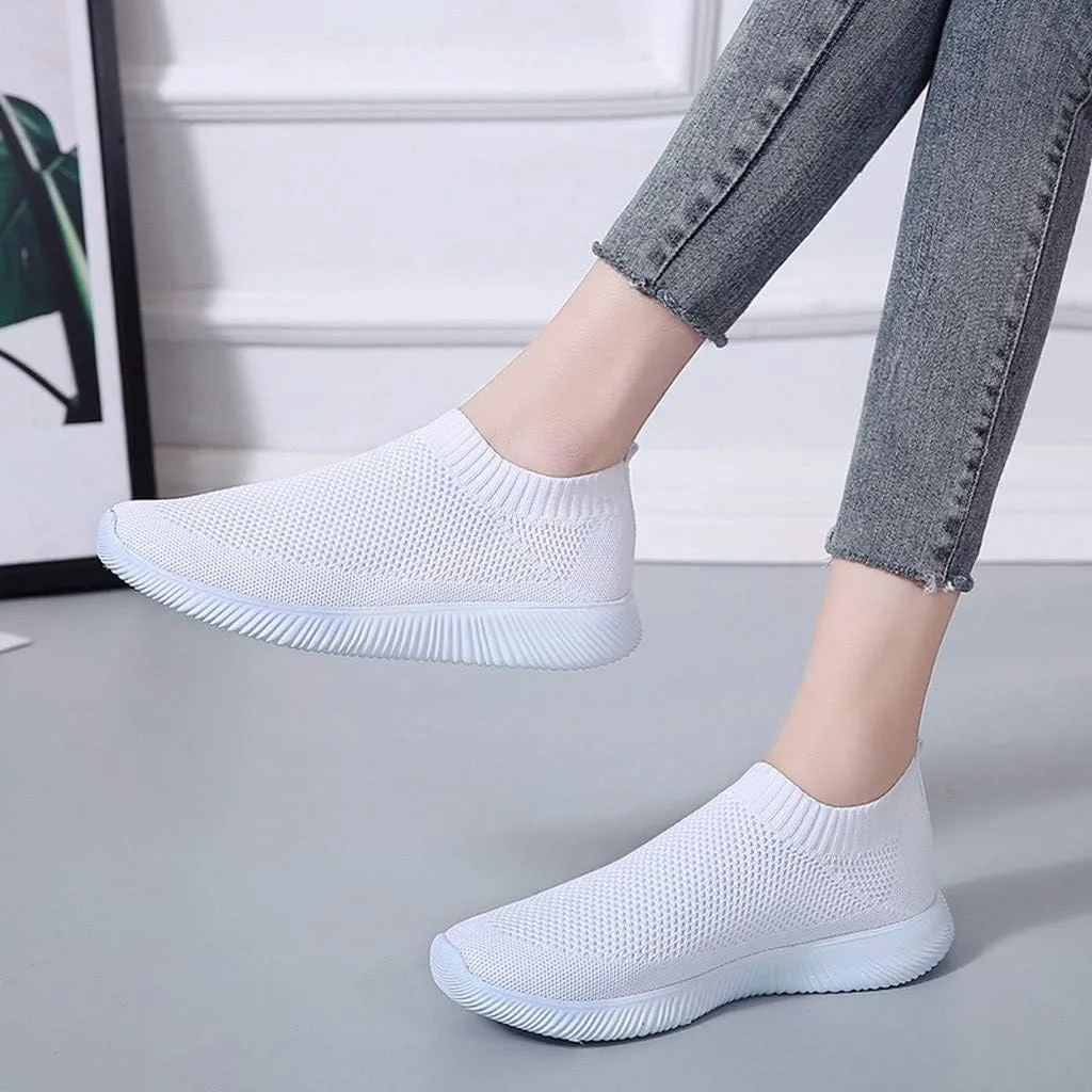 Womens Non Slip Work Shoes Slip On Water Resistant Walking Shoes Women Fashion Women Shoes Casual Women's Fashion Sneakers Steel Toe Tennis Shoe Cross Trainer Shoe