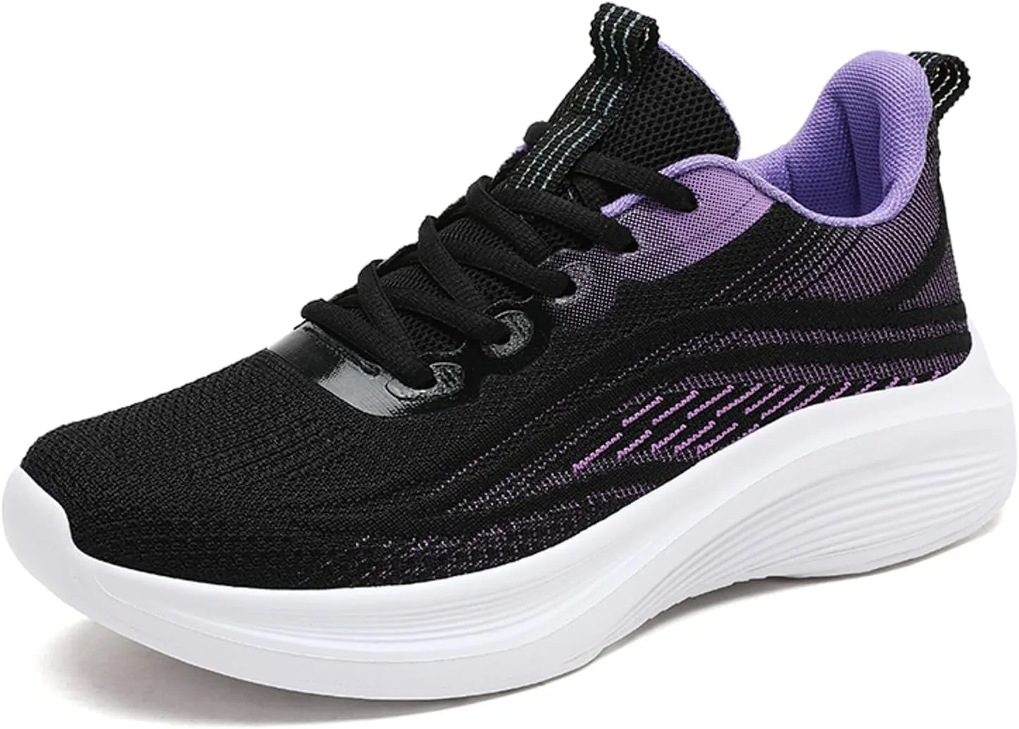 Womens Platform Sneakers Fashion Zapatos para Caminar De Mujer Basketball Shoes for Women High Top Bowling Shoes Women Size 9 Slip On Pull On Sneakers Womens with Good Arch Support