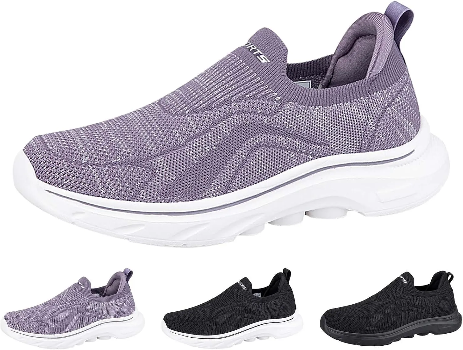 Womens Running Shoes Loafers Ladies Shoes Casual Women's Fashion Sneakers Sneakers Walking Memory Foam Athletic White Tennis Shoe Trainers Shoe