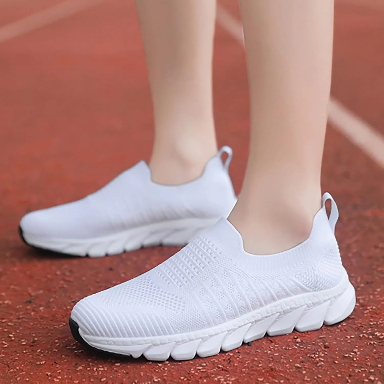 Womens Running Shoes Wide Feet Casual Dress Shoes High Top Sneakers Women's Air Athletic Running Fashion Sport Steel Toe Tennis Shoe Loafers Casual Slip On