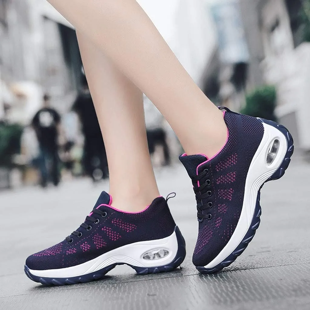 Womens Running Sneakers Women's Non Slip Work Shoes Casual Shoes for Women Women's Slip on Low Top Casual Shoes
