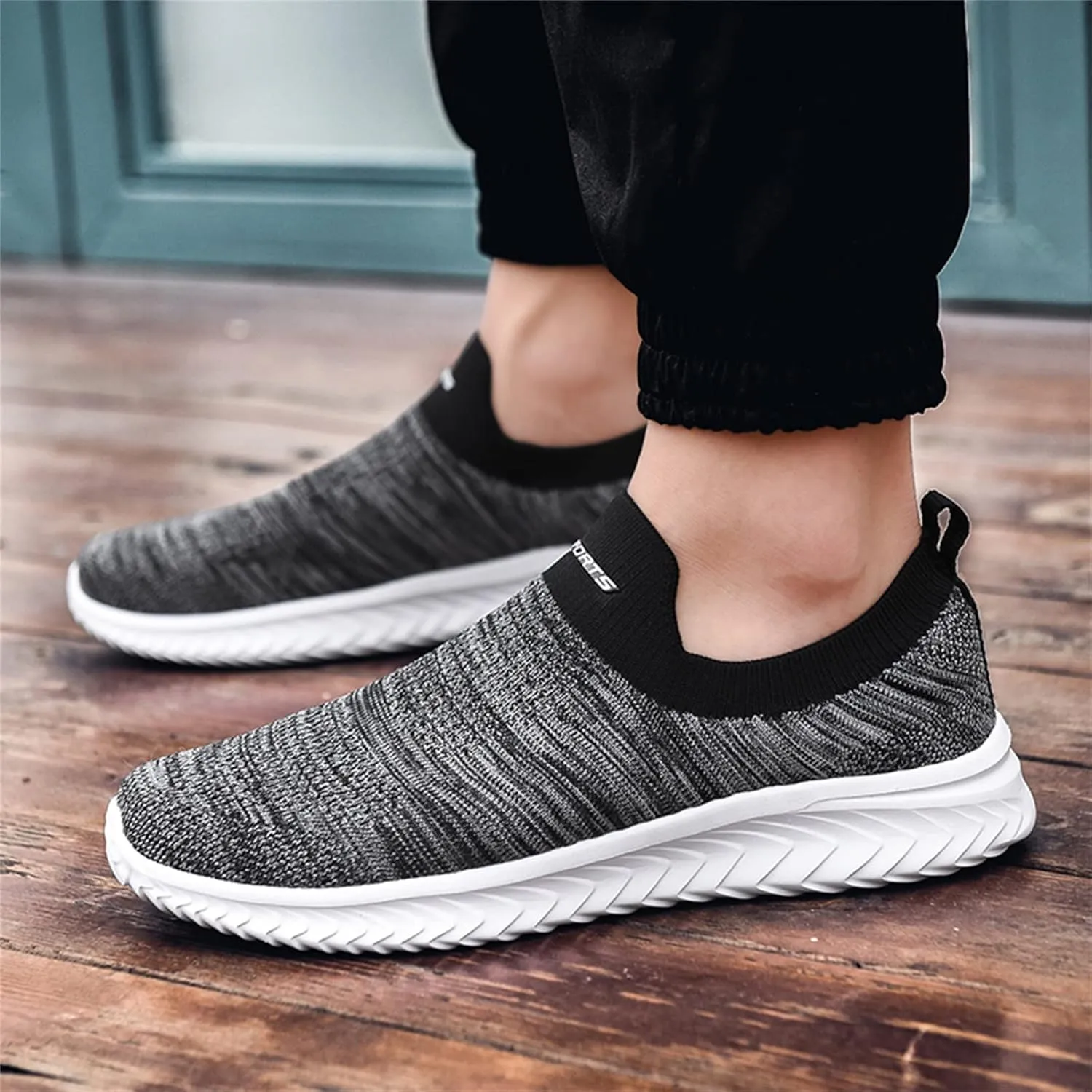Women's Slip-on Shoes Wide Width Sneakers Hands Free Mens Running Shoes Walking Casual Tennis Shoes High Top Sneakers Red Tennis Shoe Loafers Dress Shoe