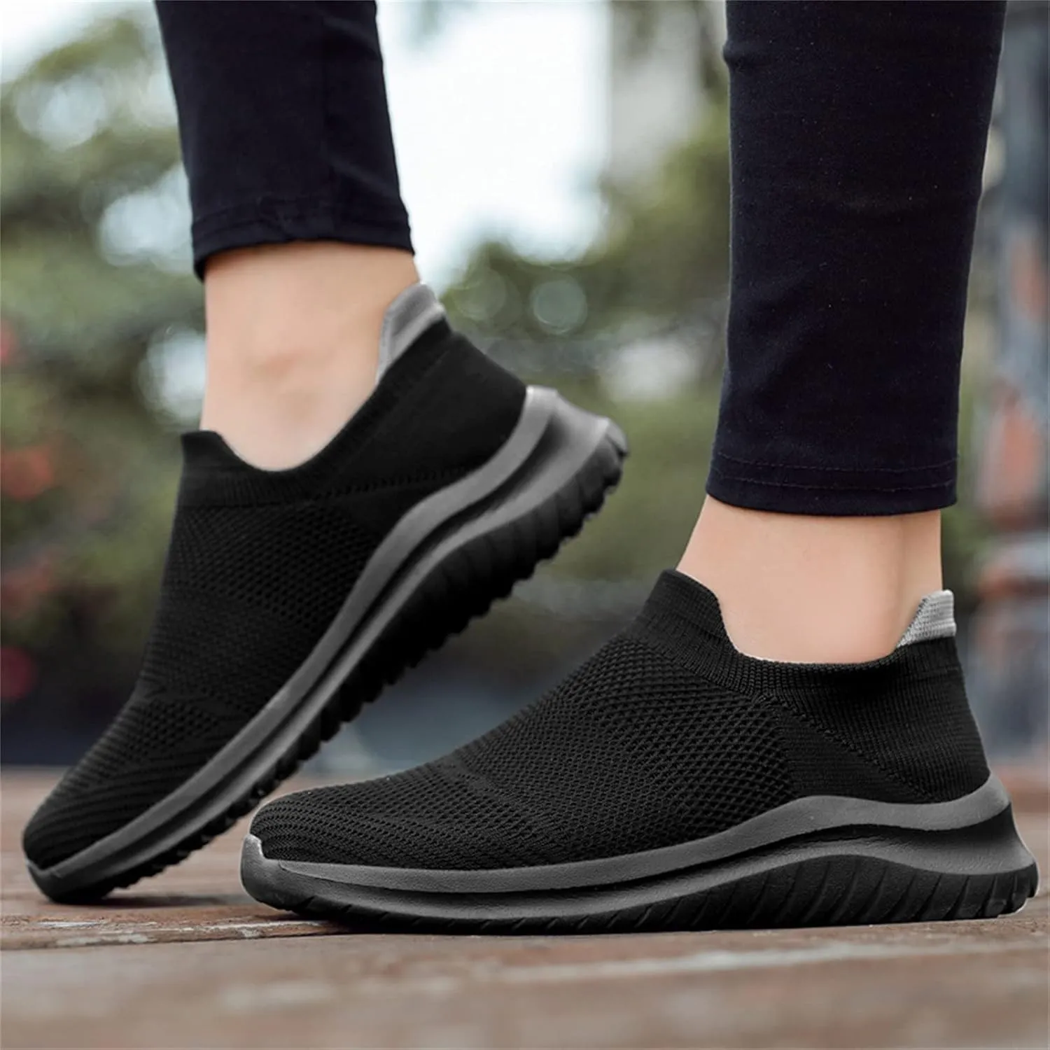 Women's Slip-on Shoes Wide Width Sneakers Hands Free Running Shoes for Women Boots Ladies Casual Shoes Dress Sneakers Brown Tennis Shoe Loafers Shoe