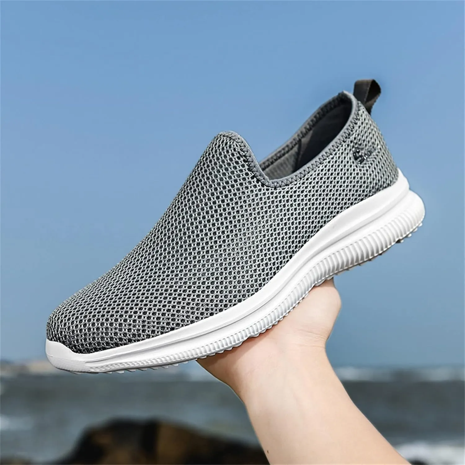 Womens Slip on Walking Shoes Comfort Lightweight Mens Running Shoes Casual Shoes Dressy Casual Women Shoes Sneakers Black Tennis Shoe Casual Loafers