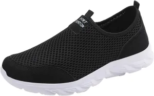 Womens Slip On Walking Shoes Non Slip Running Shoes Non Slip Work Shoes Women Wide Feet Black Casual Shoes Fashion Sneakers Red Tennis Shoe White Loafers