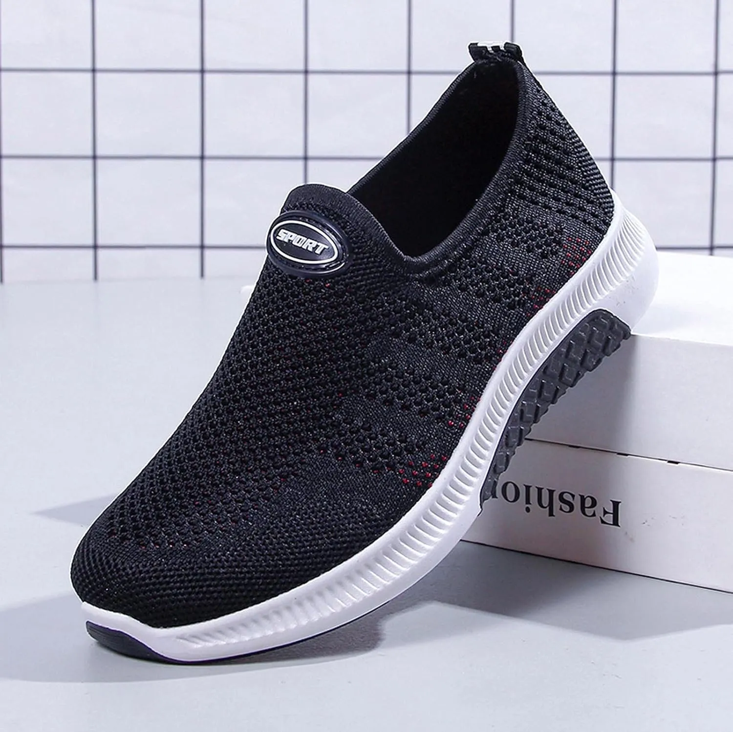 Womens Sneakers Black Sole Women's Wedge Sneakers High Heel Fashion Lightweight Walking Shoes Womens Wide Width Shoes Dressy Casual Running Shoes Womens Women's Non Slip Work Shoes Wide Width