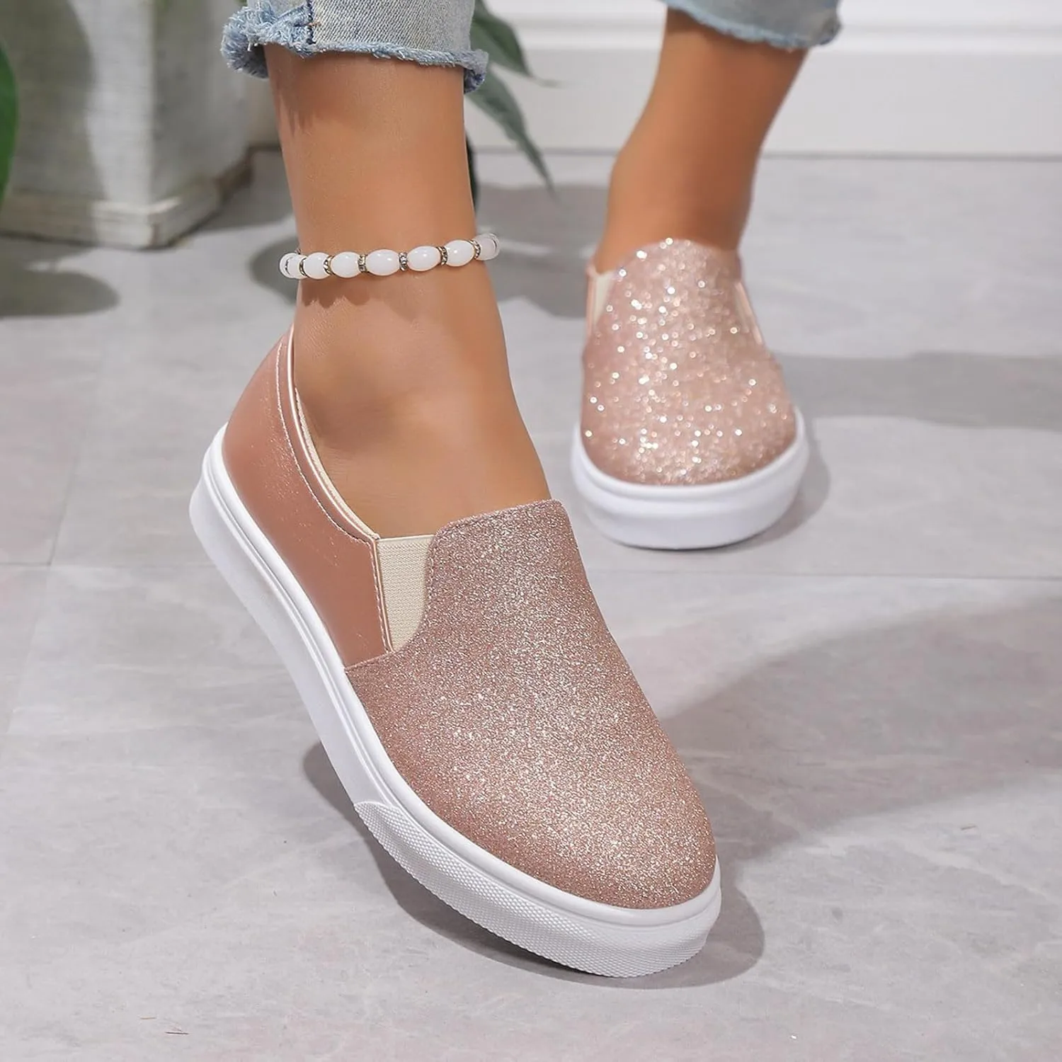 Womens Sneakers Lace Up Fashion Comfortable Walking Shoes Women High Top Lightweight Comfort Casual Workout Shoes