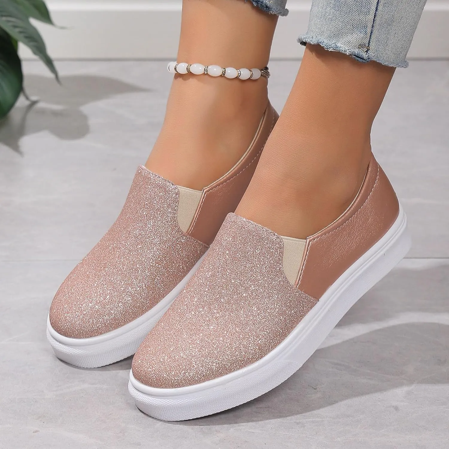 Womens Sneakers Lace Up Fashion Comfortable Walking Shoes Women High Top Lightweight Comfort Casual Workout Shoes
