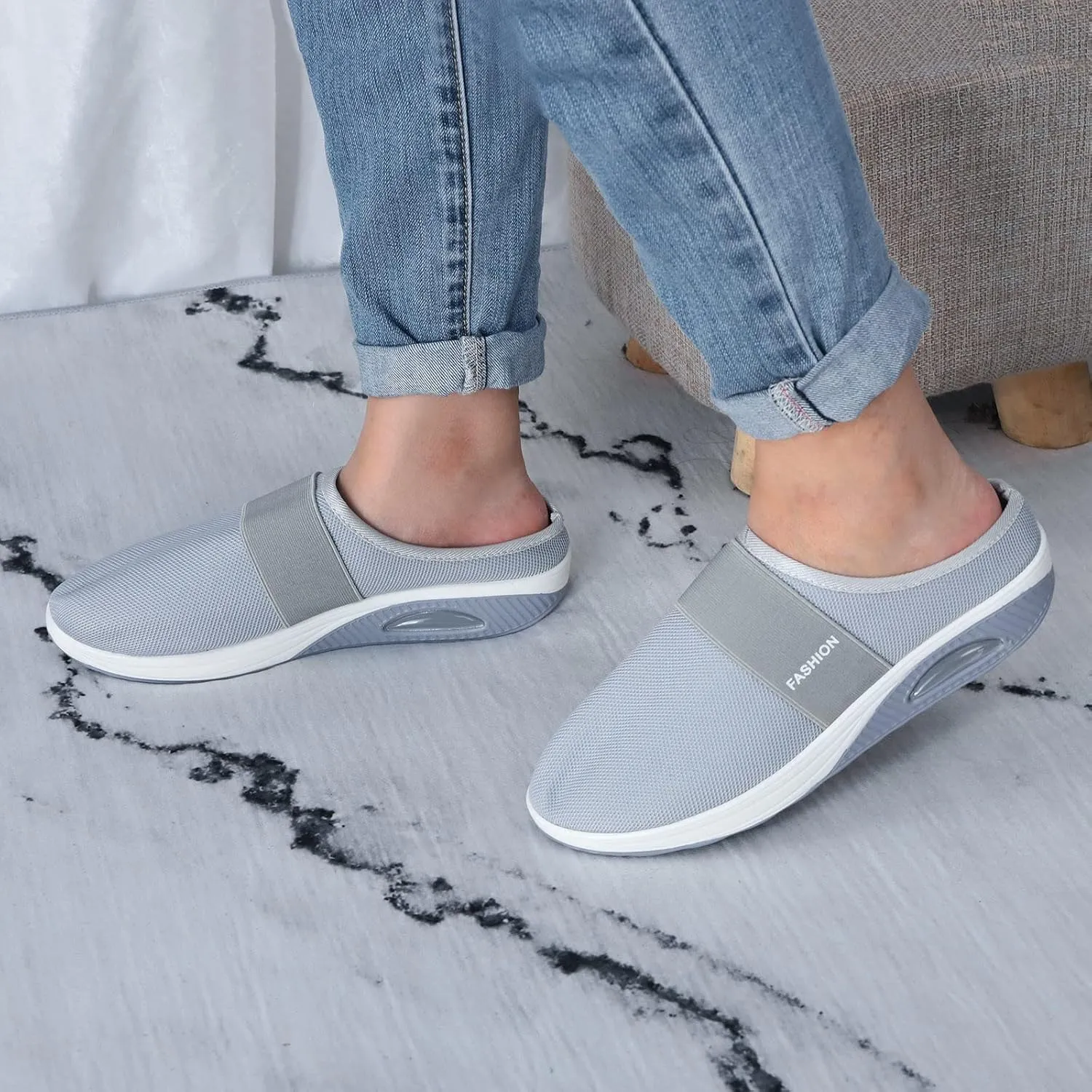 Women's Sneakers Wide Lightweight Work Slip Resistant Breathable Glitter Tennis Shoes Loafers with Arch Support for Women Gym Sneakers for Women