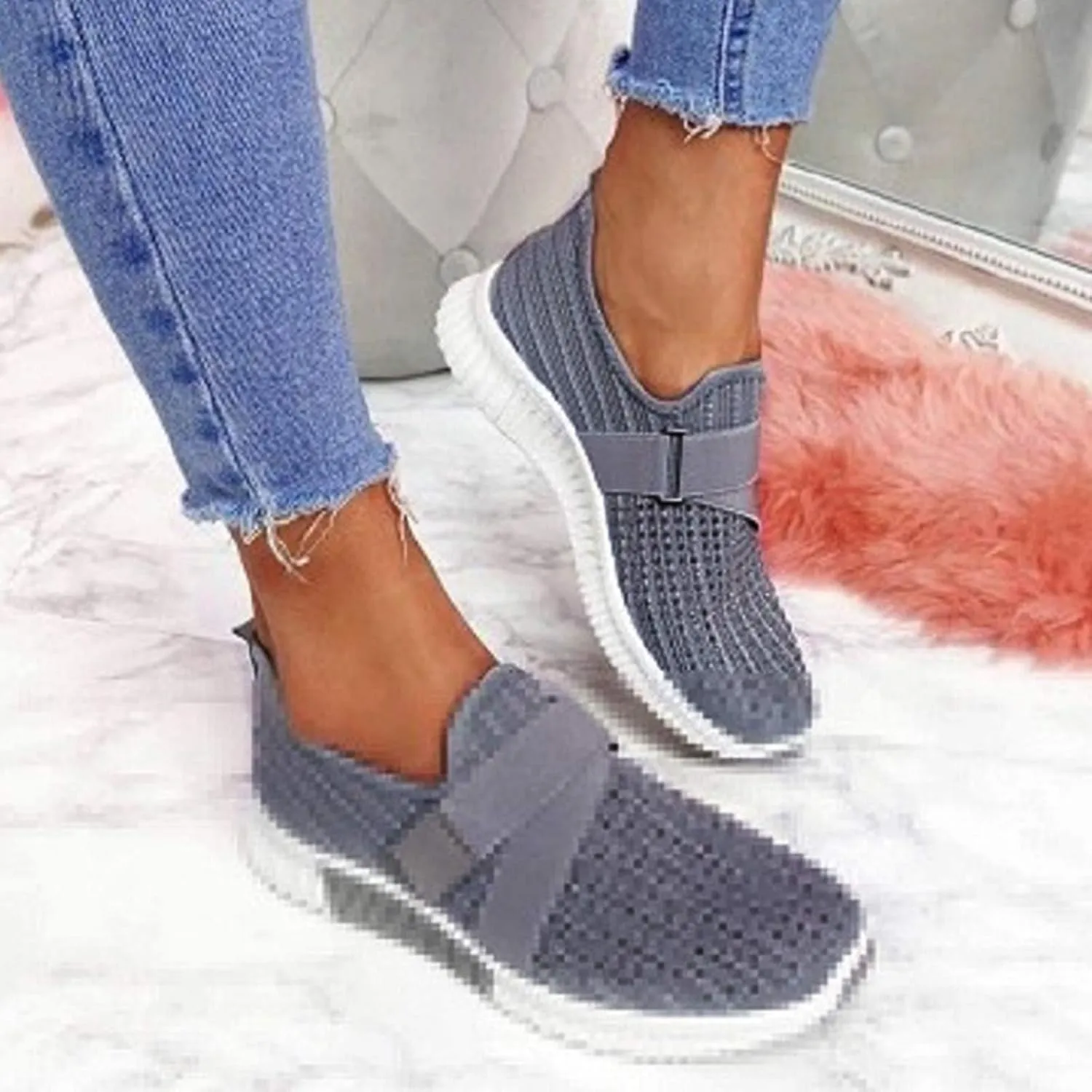 Women's Sneakers Wide Zapatos OrtopéDicos para Mujer Antideslizantes Black Shoes Women Sneakers Women's Chunky Sneakers Platform Dad Shoes for Women White Non Slip Shoes for Women Nurse