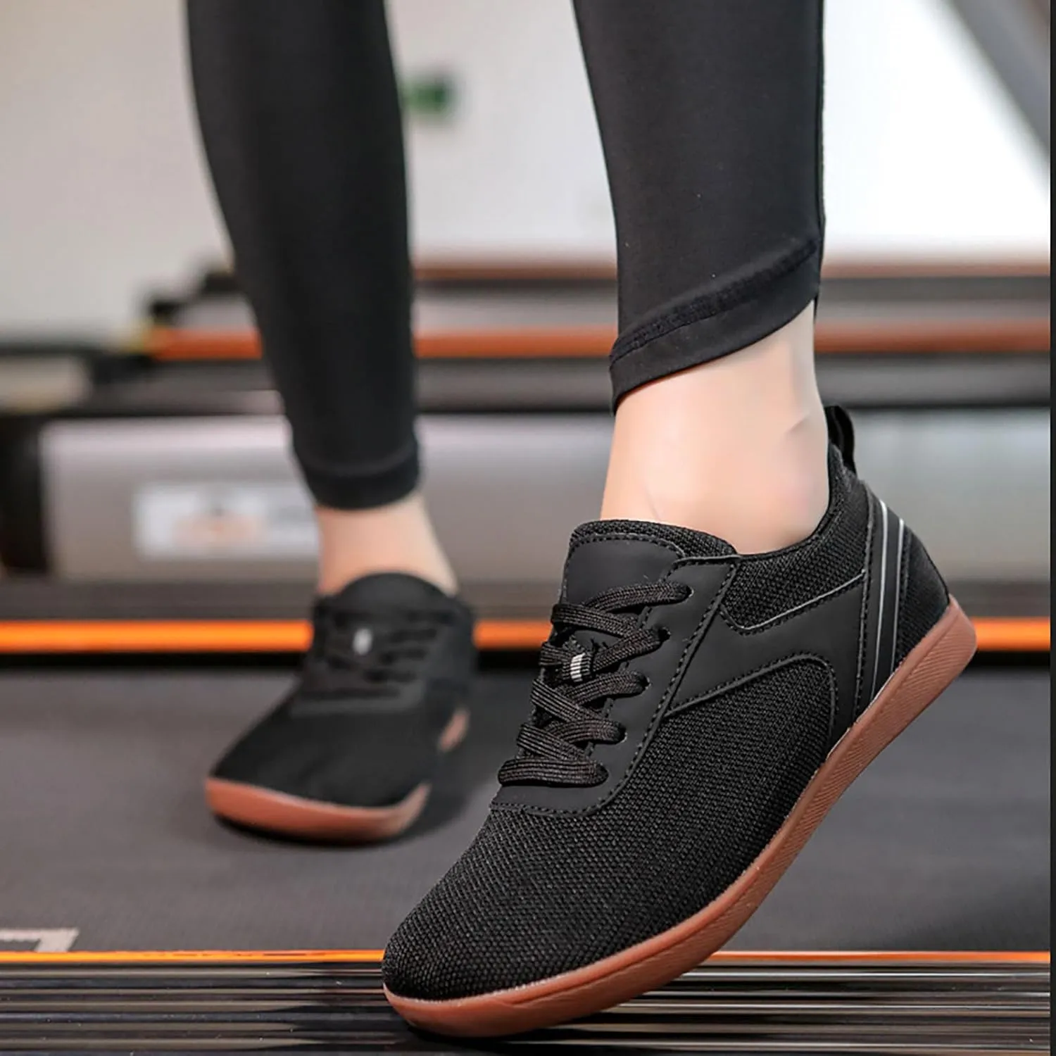 Womens Tennis Shoes Cute Woman Shoes Casual High Top Sneakers Men's KnitFlex Breeze Mesh Sneakers Oxfords Lace Black Tennis Shoe Cross Trainer Shoe