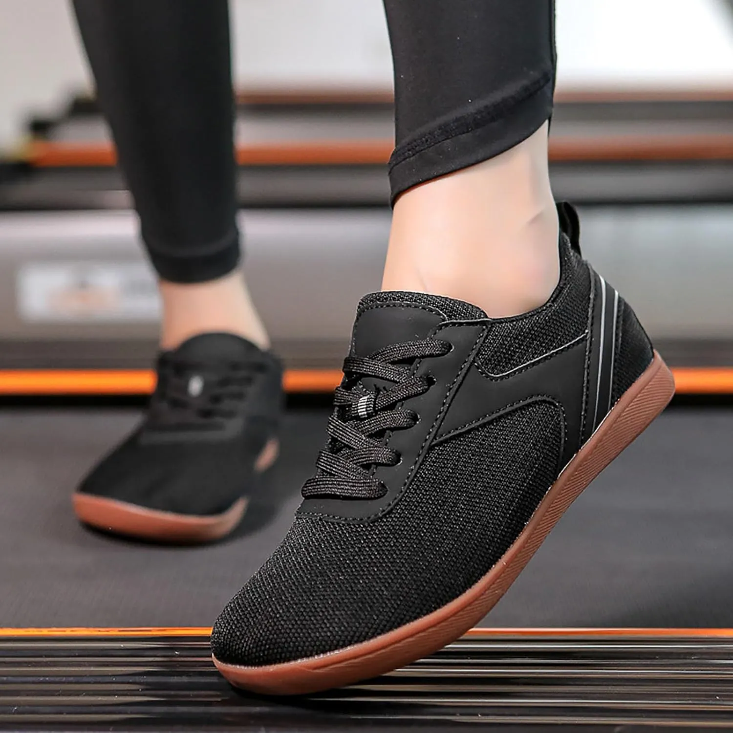 Womens Tennis Shoes Cute Woman Shoes Casual High Top Sneakers Men's KnitFlex Breeze Mesh Sneakers Oxfords Lace Black Tennis Shoe Cross Trainer Shoe