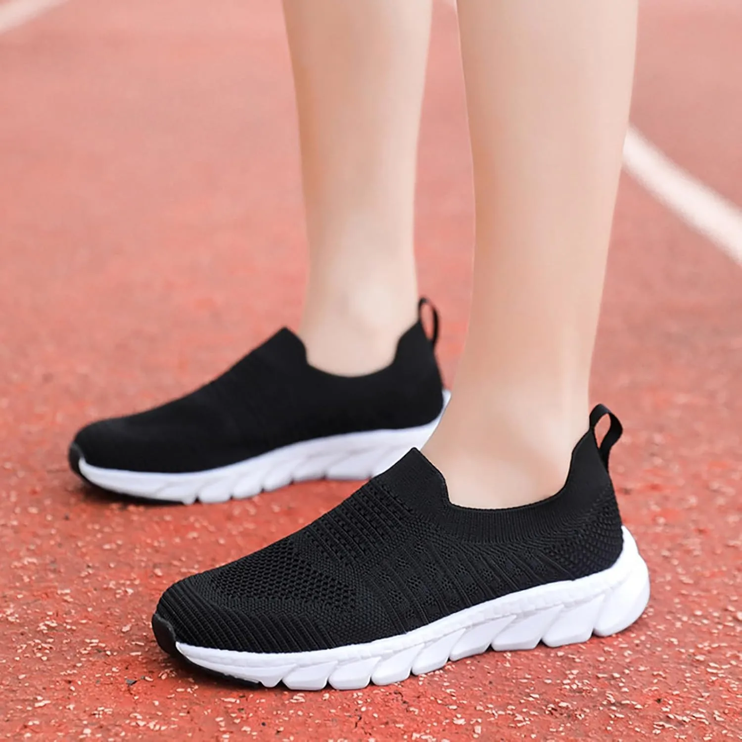 Women's Walking Shoes Cushion Comfortable Breeze Shoes Womens Running Shoes Dressy Shoes Dressy Casual White Sneakers Brown Tennis Shoe Loafers Dress Shoe