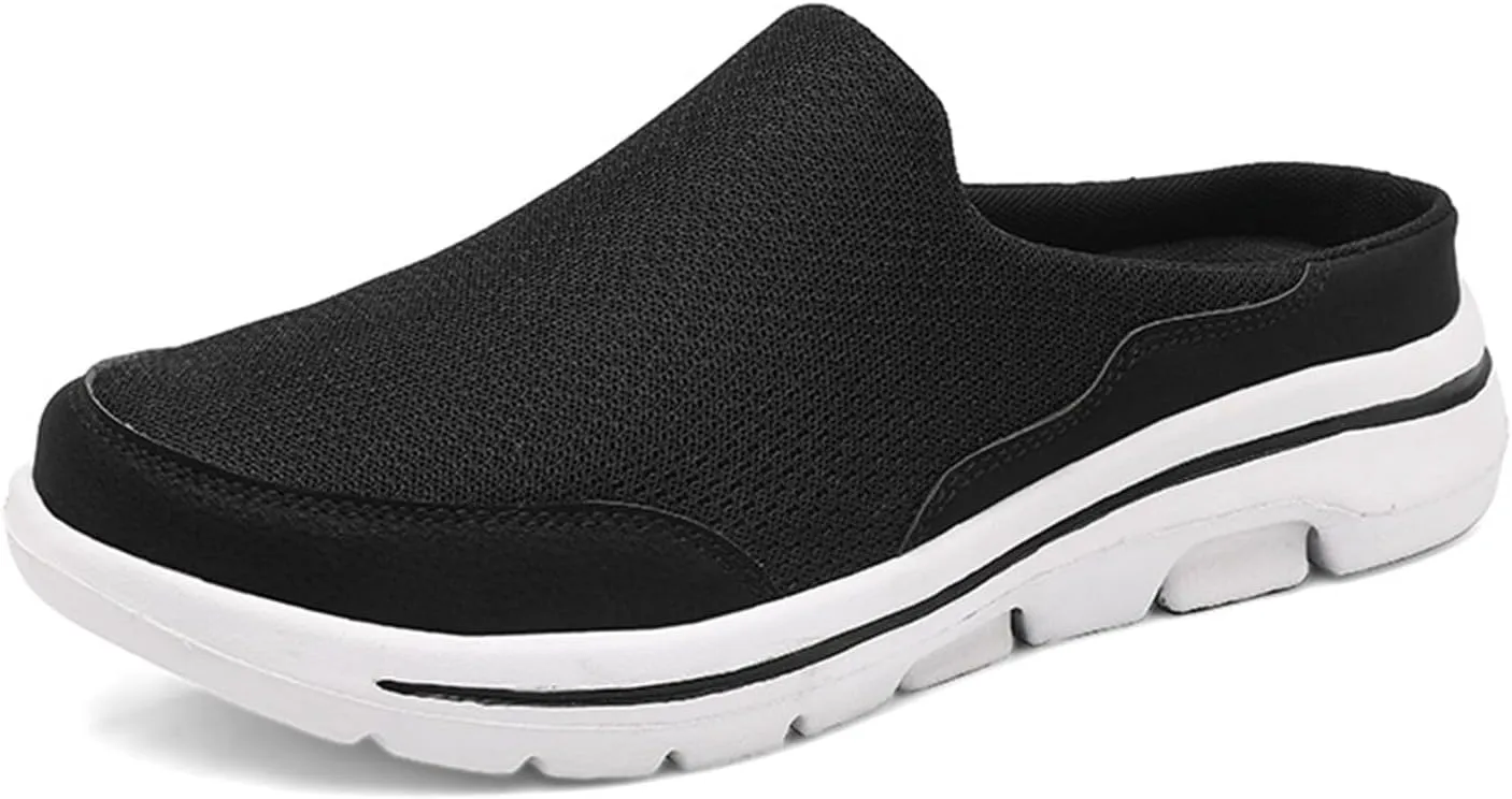 Womens Walking Shoes Mens Mules Open Back Slip On Shoes Comfortable Non-Slip Clogs reathable Lightweight Sport Sneakers Closed Toe Slippers
