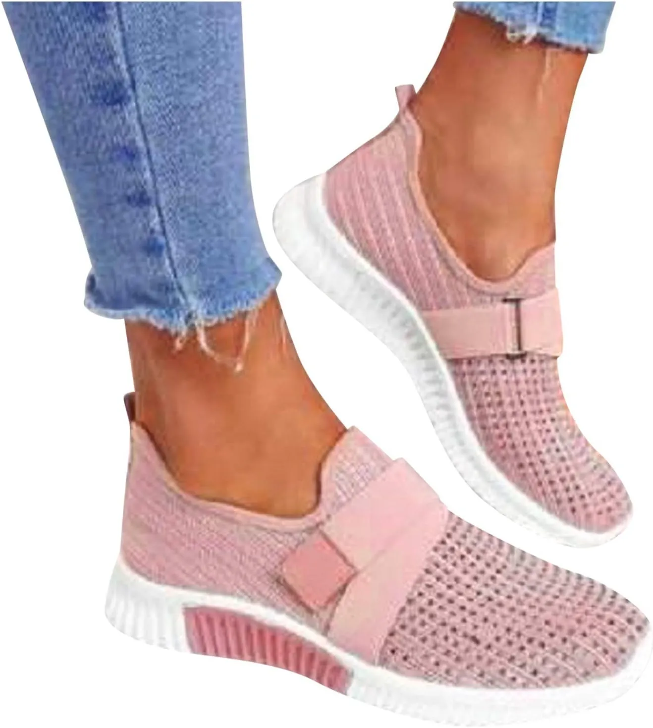 Womens White Platform Sneakers High Top Platform Shoes Fashion Canvas Sport Shoes Men Walking Women Platform Loafers Black Wedge Sneakers for Women