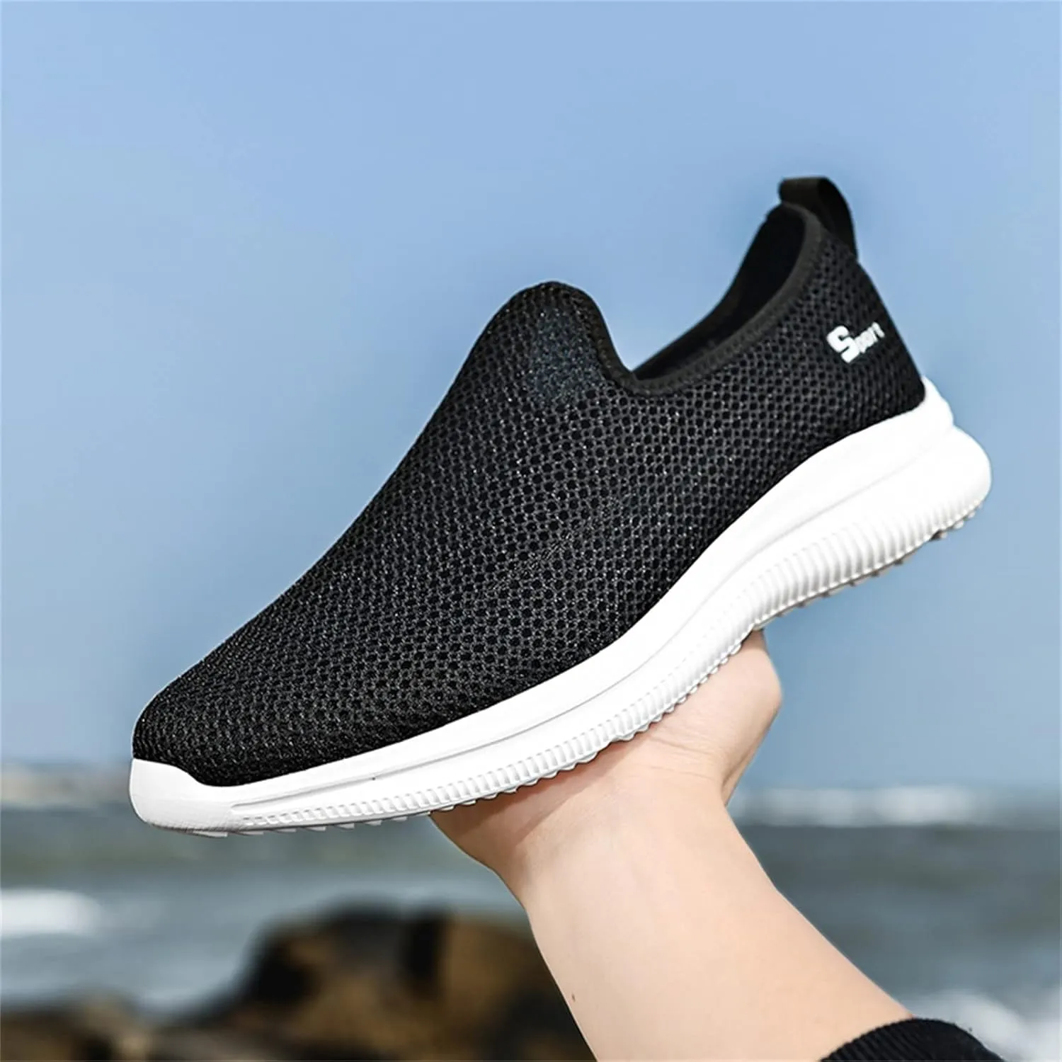 Womens White Tennis Shoes Leather Sneakers Casual Walking Shoes for Women Shoes to Prevent Tip Toe Walking Womens Loafers Shoes Mens Waterproof Sneakers