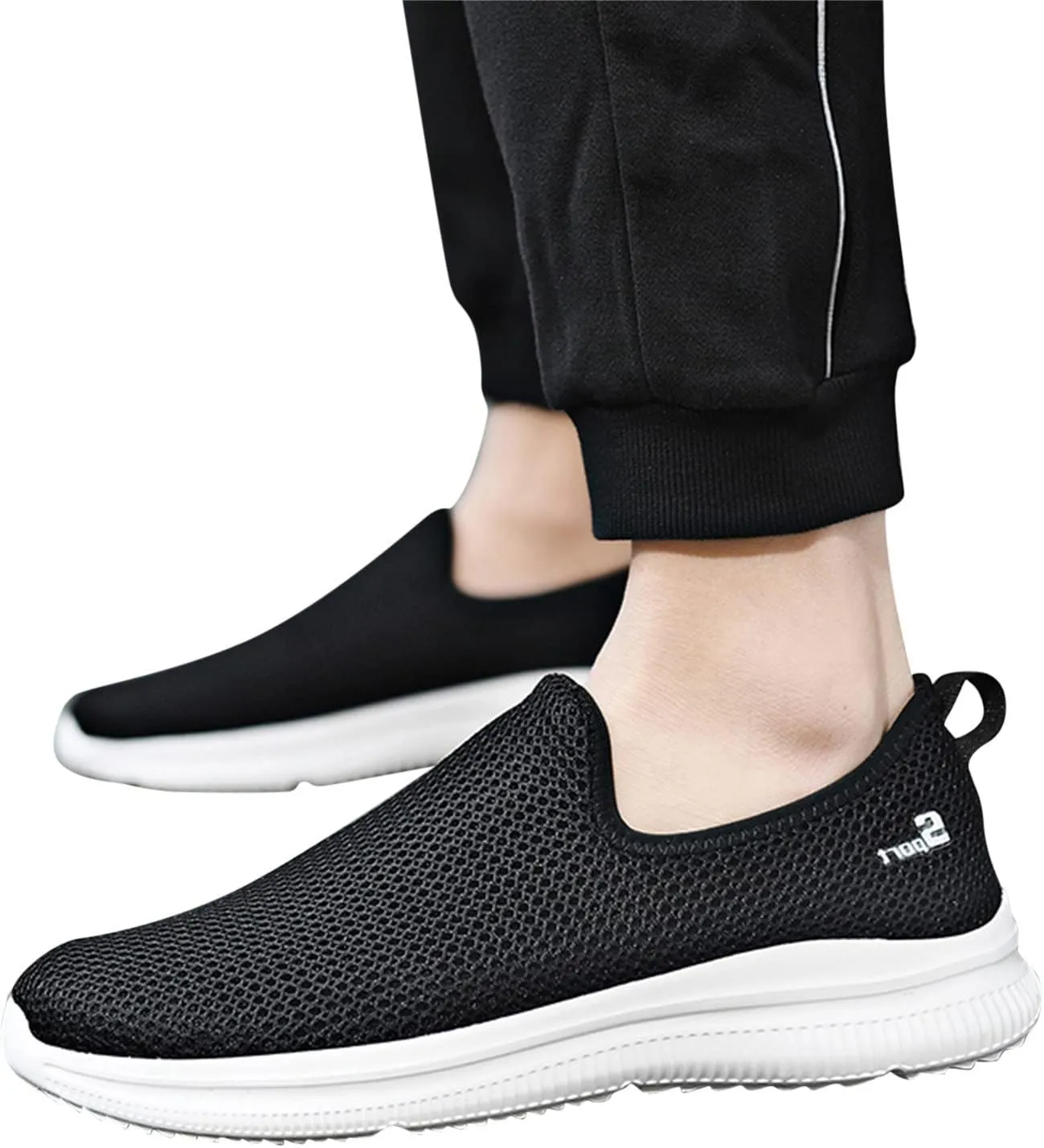 Womens White Tennis Shoes Leather Sneakers Casual Walking Shoes for Women Shoes to Prevent Tip Toe Walking Womens Loafers Shoes Mens Waterproof Sneakers